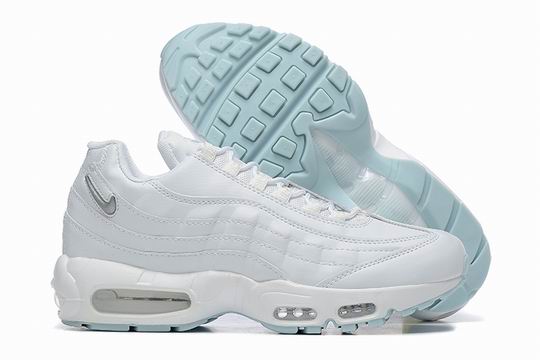 Nike Air Max 95 White Blue Men's Shoes-147 - Click Image to Close